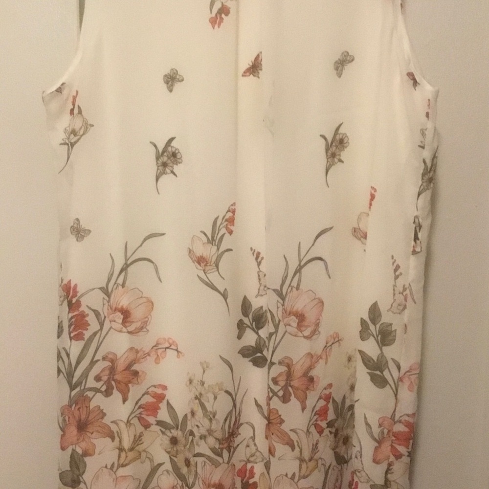 Primark Floral Print Sleeveless Dress